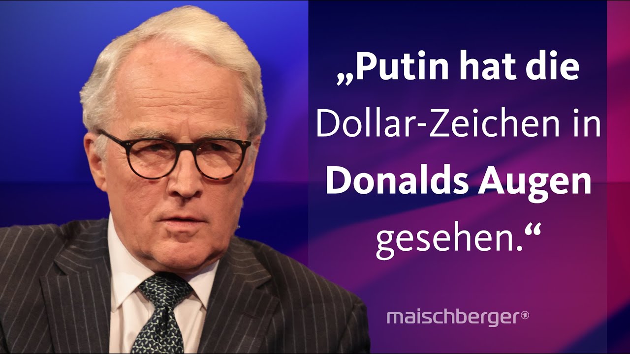 Gudrun Engel und Rüdiger von Fritsch über 100 Tage Trump und die Lage in der Ukraine | maischberger