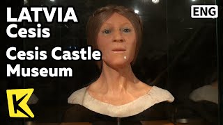 【K】Latvia Travel-Riga[라트비아 여행-체시스]18세기 체시스 성 박물관/Cesis New Castle/Museum/Relic/Medieval/Weapon