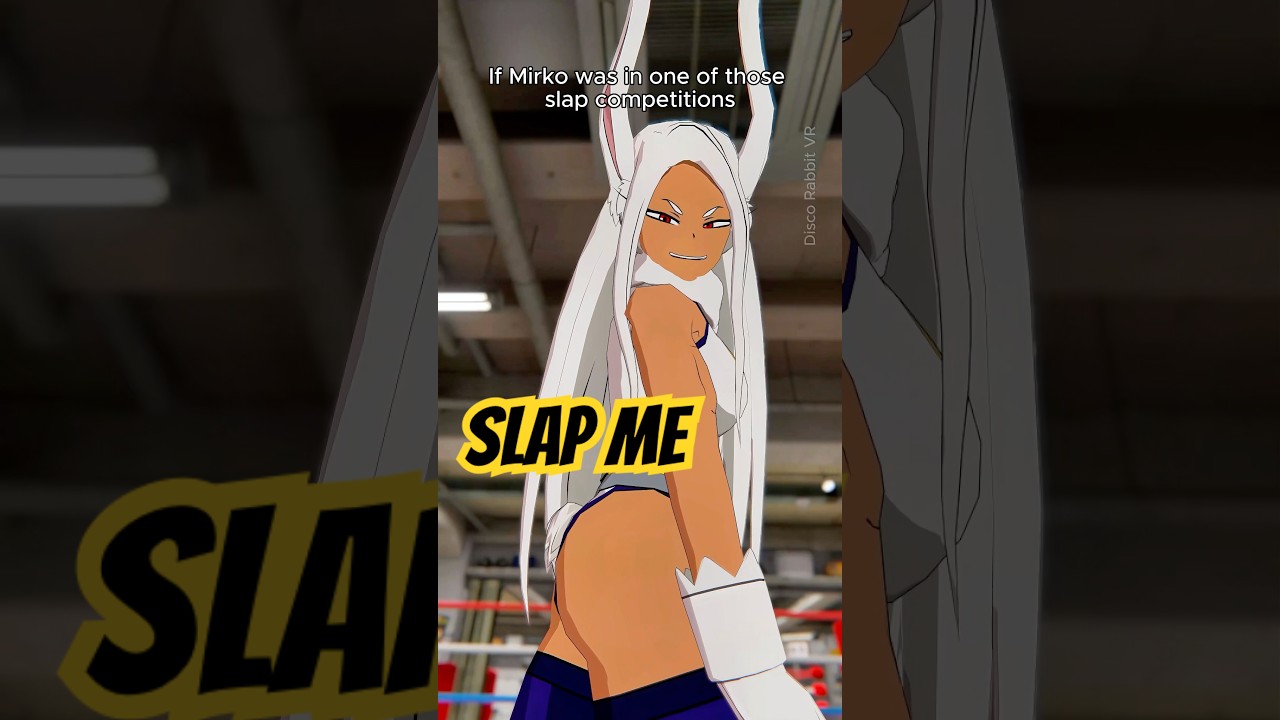 Mirko vs Nomu 😂 #myheroacademia #mha #mirko #nomu #anime #animeedit #vrchat #vrchatcommunity