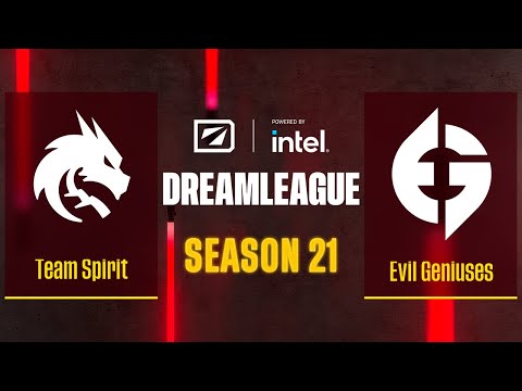 Dota2 - Team Spirit vs Evil Geniuses - Game 1 - DreamLeague Season 21 - Group B