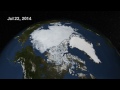 NASA reports Arctic sea ice coverage at Sixth Lowest on Record