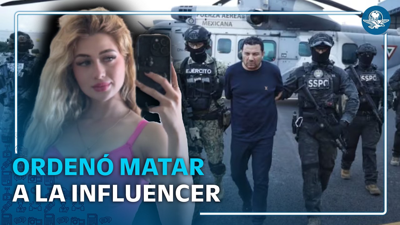 Harfuch revela que hijo de "R1" pidió matar a la influencer Valeria Márquez