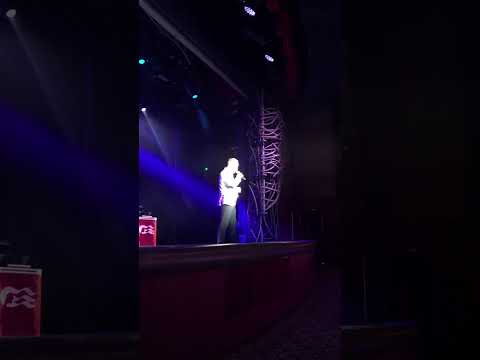 Thumbnail for Drew-Levi Huntsman Performing ‘I Still Call Australia Home’ Peter Allen - Coral Princess