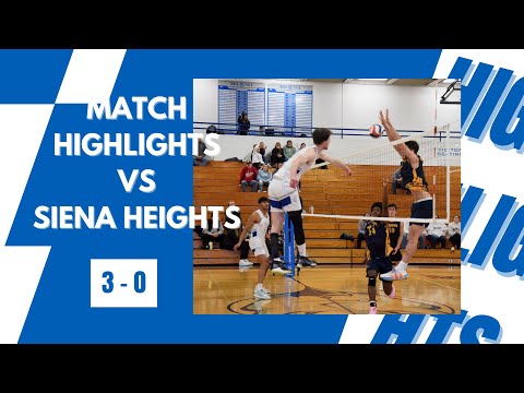 LTU Sports Report | Men's Volleyball vs Siena Heights Highlights | 2/18/2023