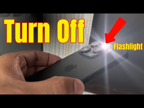 How to Turn Off Flashlight on iPhone 16