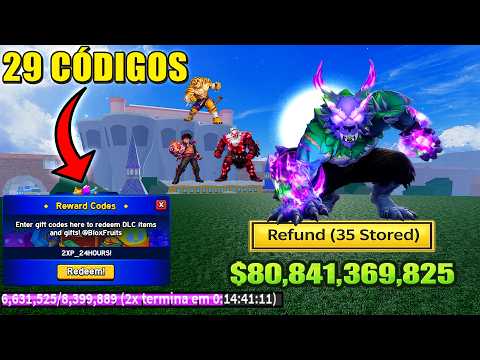 Vídeo: Código XP Blox Fruits 2025: resgate e dúvidas