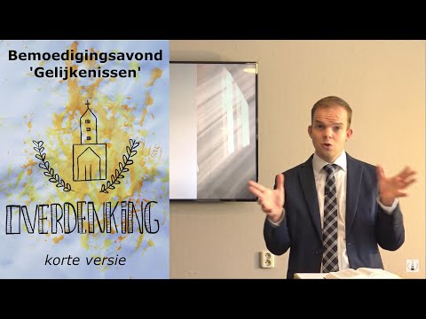 Bemoedigingsavond 8 juli 2020 - korte versie - Ds. W.J. Westland