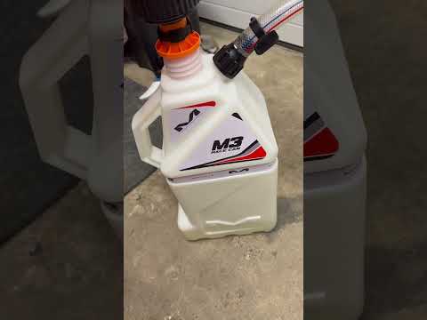 No more tuff jug fuel fails, M3 race can 👍👍