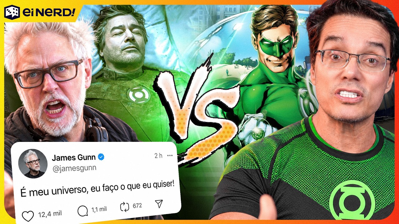 JAMES GUNN SURTA E RESPONDE ÀS POLÊMICAS DE LANTERNS