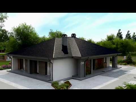 Компактный одноэтажный дом Z344 от Z500