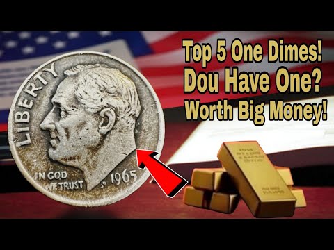 Top 5 Most Valuable Dimes In Circulation - Rare Roosevelt Dimes You Never knew Were Worth Money!