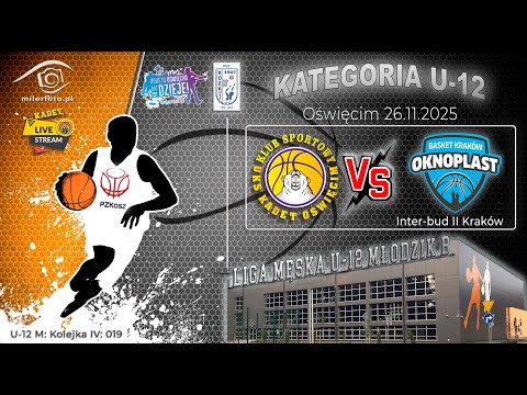 KS UKS KADET vs OKNOPLAST Inter-bud II Kraków / U12M / Młodzik B/ 26.11.2025