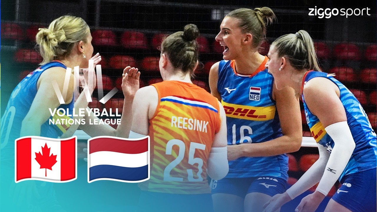 NEDERLAND START UITSTEKEND IN DE EERSTE SET!! 🤩 | Canada vs Nederland | Volleyball Nations League
