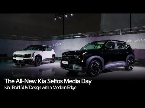 The All-New Kia Seltos Media Day: Bold SUV Design with a Modern Edge