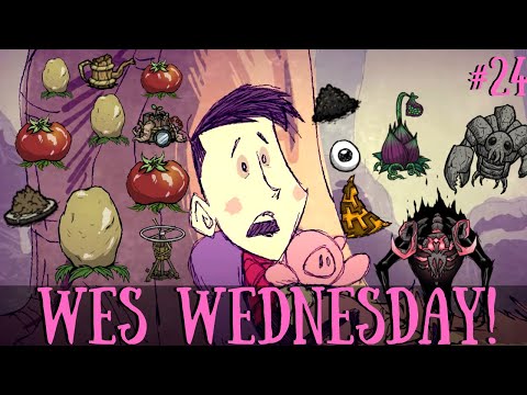 Wes Wednesday Challenge - GIANT CROP COMBINATIONS! [Don't Starve Together]