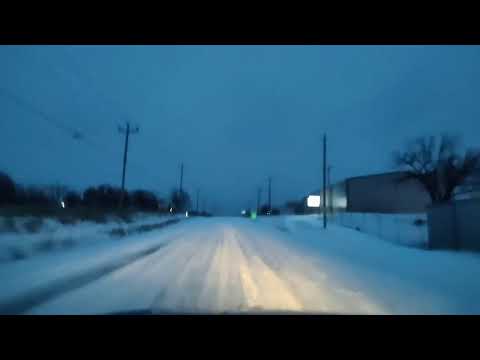 *Live* Oklahoma Winter Storm Checking out the Snow driving conditions 2/14/2021