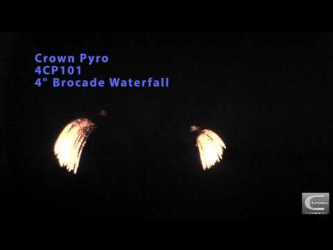 4CP101 4"  Brocade Waterfall