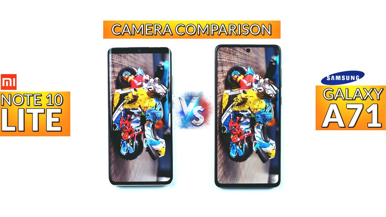 Xiaomi Mi Note 10 Lite vs Galaxy A71 Camera Comparison