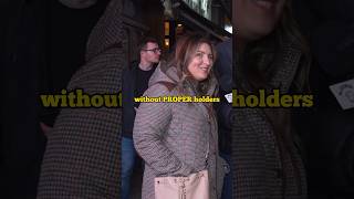 Americans government their WEIRD experience in London #americanabroad #streetinterview #shorts #uk