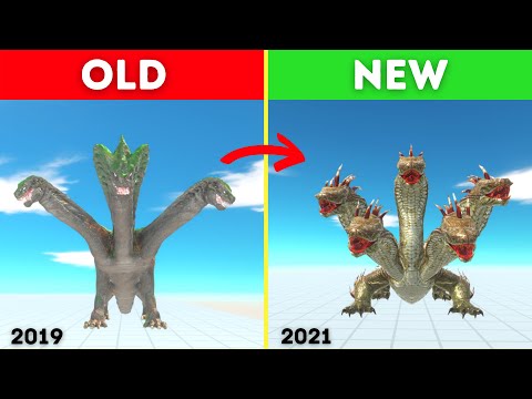 All Units OLD vs NEW - POWER COMPARISON | Animal Revolt Battle Simulator #1