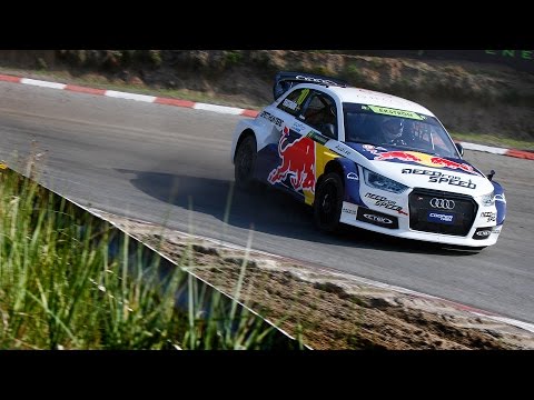 Flashback: Ekstrom vs. Tire Barrier - Germany RX 2014 - FIA World Rallycross Championship