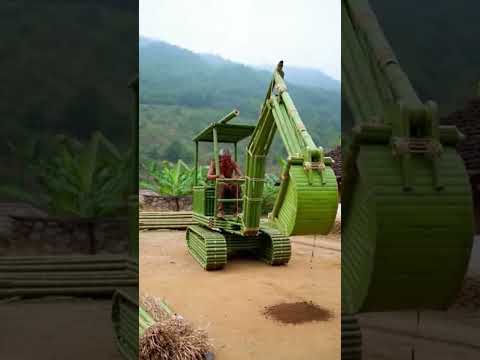 Nepali Old Man Making Bamboo Art | Traditional Bamboo Craft | Handmade Skills