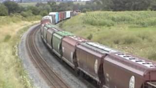preview picture of video 'CN 4705 WC 7638 7499 8-11-04 Byron Hill'