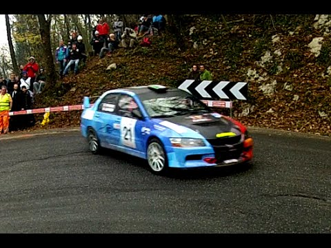 RONDE CITTA' DEI MILLE 2015: MUZIO-MAGNI MITSUBISHI LANCER EVO IX
