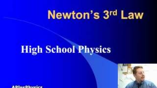 High School Physics - Newton's 3rd Law