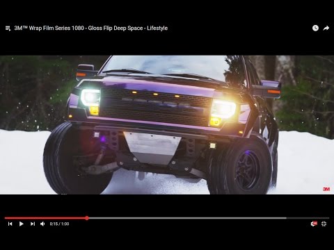 3M™ Wrap Film Series 1080   Gloss Flip Deep Space