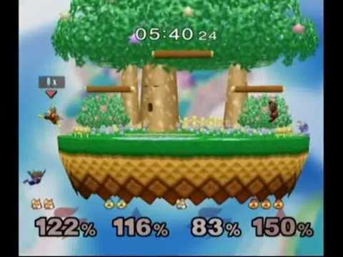 BURST#2 - Winners Final - Leon/Gluttony (Blue team) vs 0x|Solo/0x|Djagof (Red Team) - SSBM