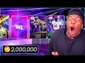 I SPENT 2 MILLION VC TRYING TO PULL INVINCIBLE LEBRON + TACKO FALL...NBA 2k22 PACK OPENING.