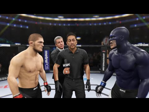 Khabib vs. Evil Batman - EA Sports UFC 2 - Eagle Fights 🦅