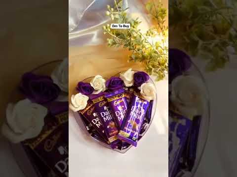 Chocolate gift box #giftforher #giftbox