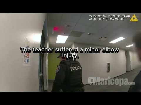 Bodycam shows arrest of student accused of attacking teacher at Desert Sunrise HS