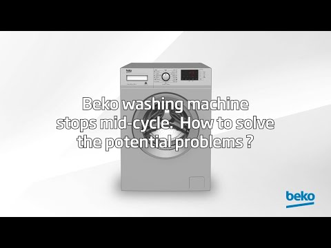 Washing machine stops mid-cycle? Here is what to check | by Beko