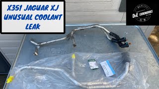 Coolant Leak On The Firewall, Smoke. 2011 X351 Jaguar XJ 5.0 V8
