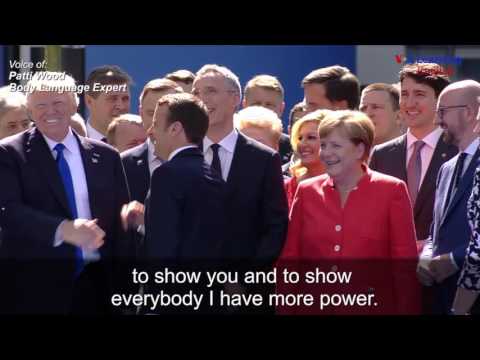 President Trump and the Handshake