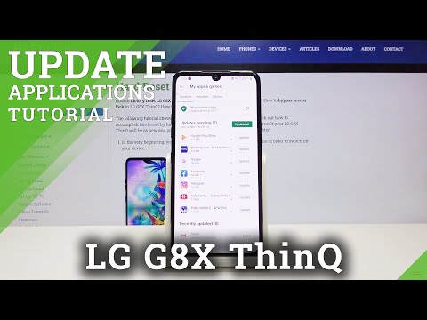 How to Update Apps in LG G8X ThinQ – Download New App Version