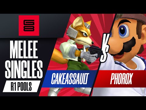 CakeAssault vs. Phorox - Melee Singles R1 Pools - Genesis 8