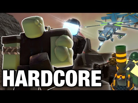 Testing 4 Buffed Towers in TDS Hardcore (ROBLOX)