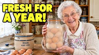 I Keep Eggs Fresh for a Whole Year Without a Fridge — The Old British Way My Mum Used