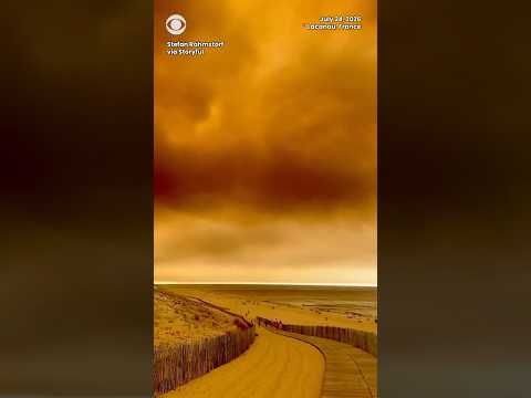 At least 1 dead, over 250,000 people forced to flee parts of Western Europe amid wildfires #shorts