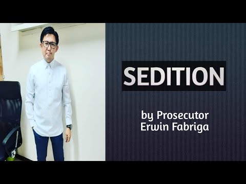 Sedition (Article 139 of the Revised Penal Code)