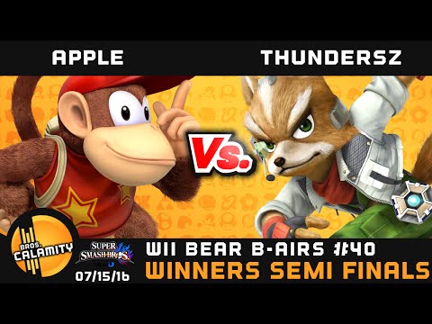 WBB #40 | Mutiny | Apple (Diddy) vs Thundersz (Fox) - Winners Semi Finals - Smash Wii U