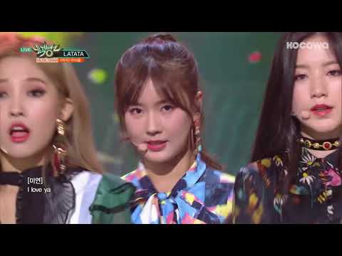 (G)I-DLE - Latata [Music Bank Ep 931]