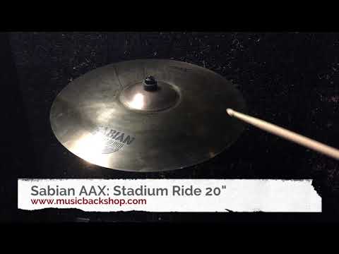 Sabian AAX Stadium Ride 20" / Cymbale Occasion MusicBackShop