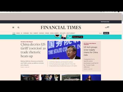 How to read Financial Times articles for FREE