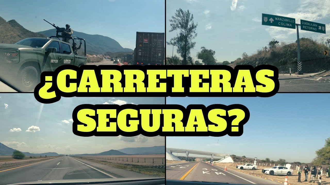 Así están las carreteras de JALISCO Y COLIMA, Marzo 2026