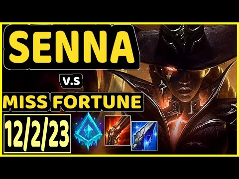 PHOTIC (SENNA) vs MISS FORTUNE - 12/2/23 KDA BOTTOM ADC CHALLENGER GAMEPLAY - KR